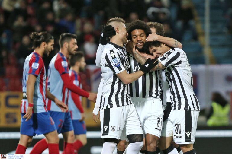 Επιβλητικός ο ΠΑΟΚ στην Νεα Σμύρνη, νίκησε 3-1 τον Πανιώνιο