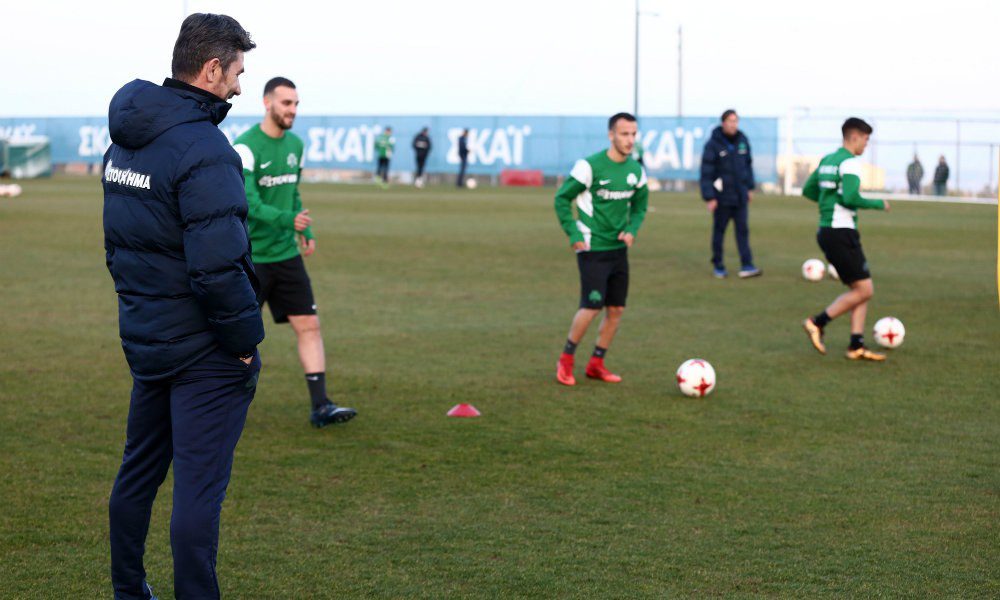 Ομαλά κύλησε η προπόνηση του «τριφυλλιού»