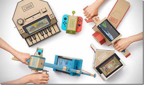Game & Watch με υλικά από το Nintendo Labo!