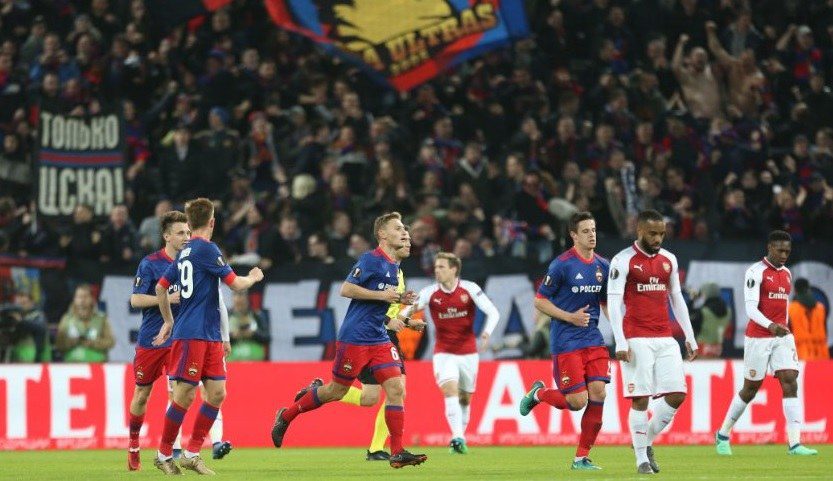 Τα γκολ στο ΤΣΣΚΑ-Άρσεναλ (vids)