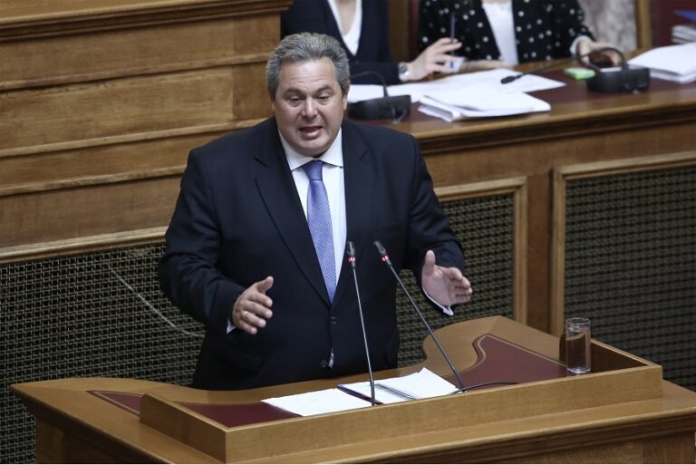 Καμμένος : «180 βουλευτές ή δημοψήφισμα ή εκλογές»