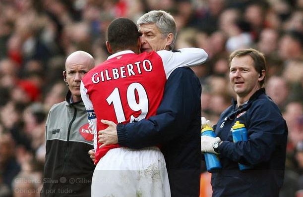 Οι ευχαριστίες του Ζιλμπέρτο σε Βενγκέρ