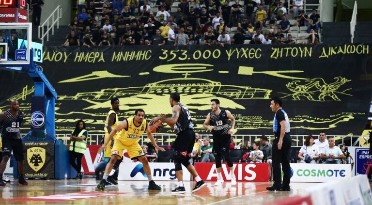 Ο ΠΑΟΚ… σκούπισε την ΑΕΚ από το τρίποντο!