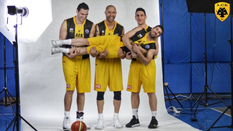 Τα παρασκήνια της φωτογράφισης για το Final Four (vid)