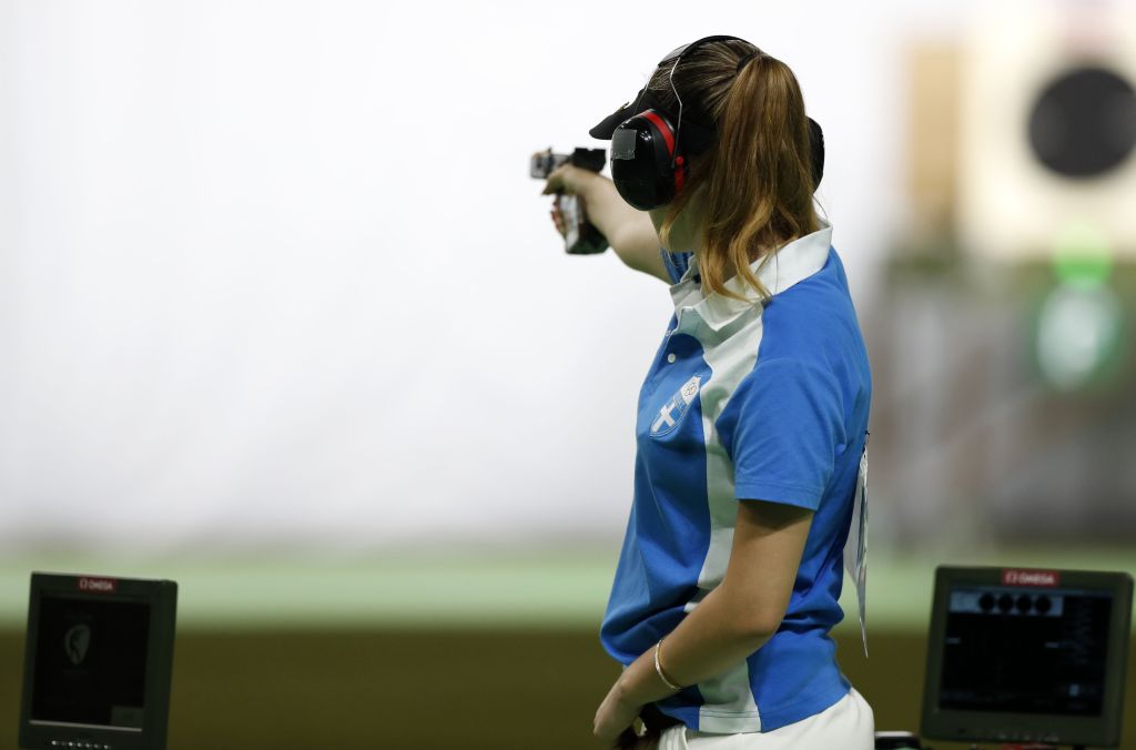 Στο βάθρο η Κορακάκη!