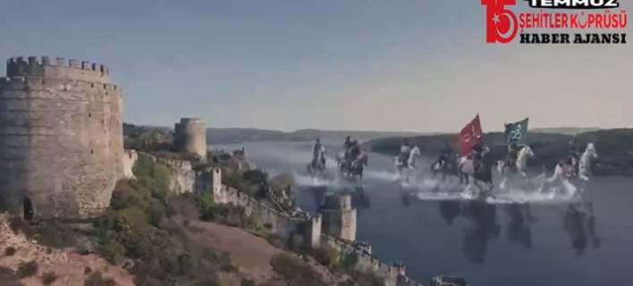 Ο Ερντογάν «χώρεσε» τον εαυτό του σε εθνικιστικό βίντεο – παρωδία για την Αλωση της Πόλης [vid]