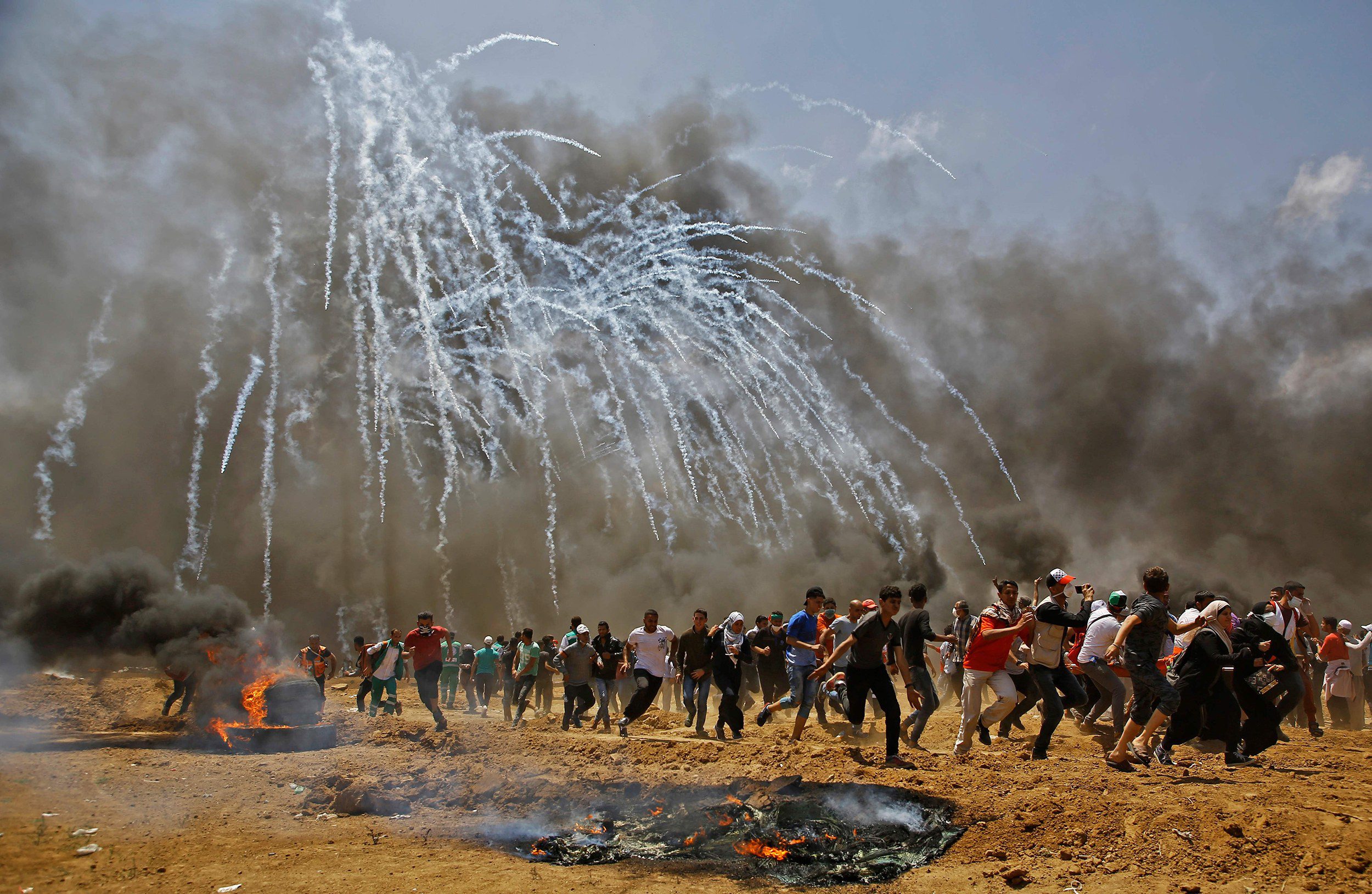 Ισραηλινά αεροσκάφη βομβάρδισαν τη Λωρίδα της Γάζας