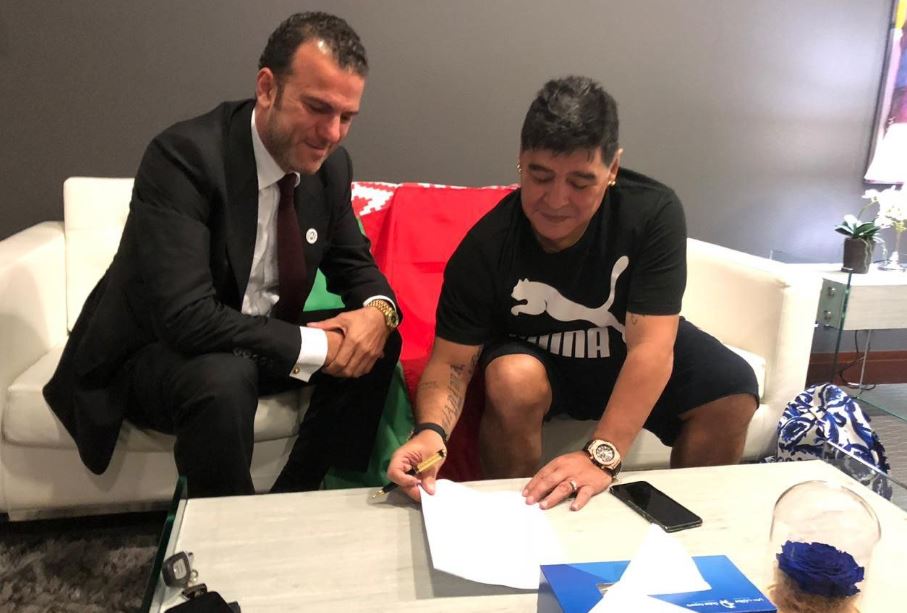 Πρόεδρος… τριετίας στην Ντινάμο Μπρεστ ο Μαραντόνα!