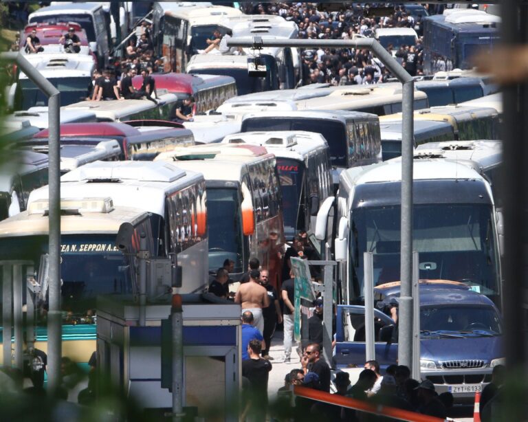 Στις Αφίδνες οι εκδρομείς του ΠΑΟΚ [pics]