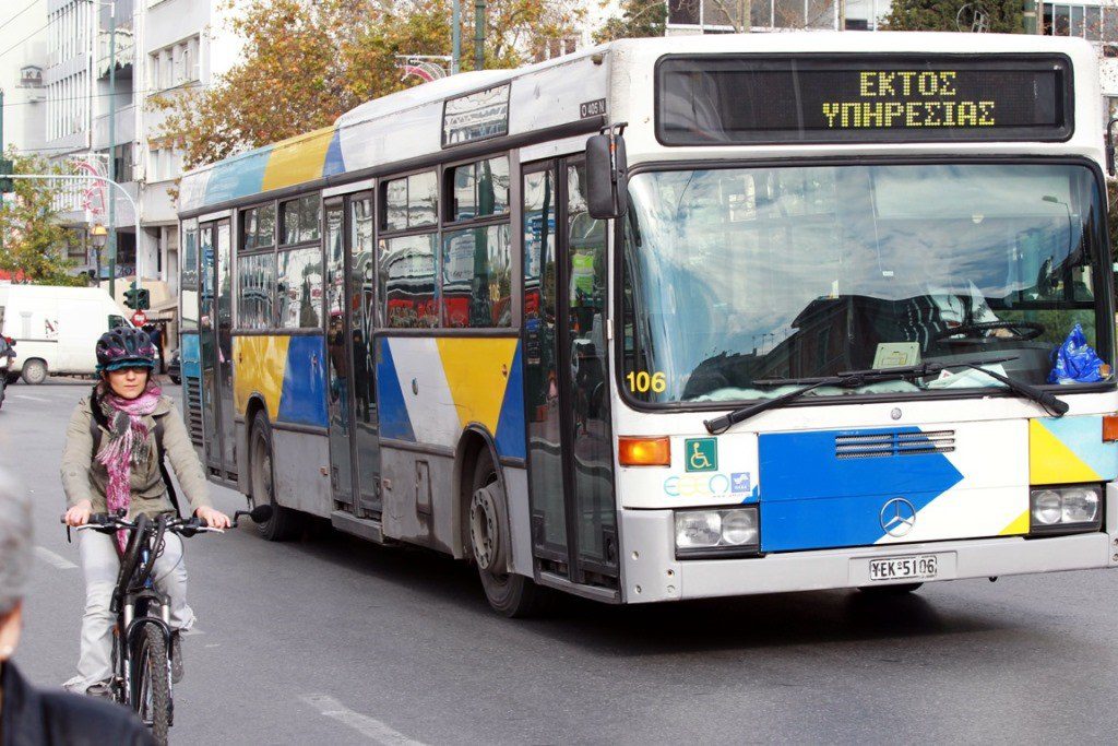 Στάσεις εργασίας στα λεωφορεία σήμερα και την Πέμπτη