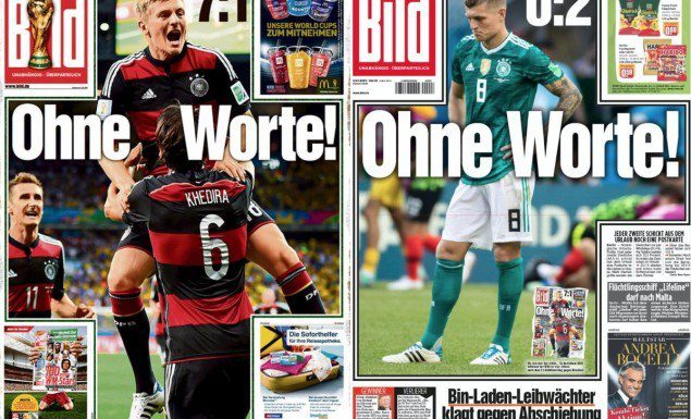 Με το πρωτοσέλιδο του επικού 7-1 κυκλοφόρησε η Bild!
