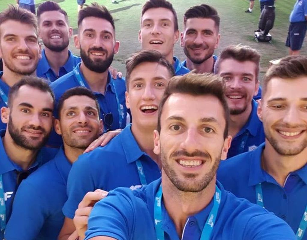 Μεσογειακοί Αγώνες: Χαμόγελα της Εθνικής ομάδας βόλεϊ στην τελετή έναρξης [pics]
