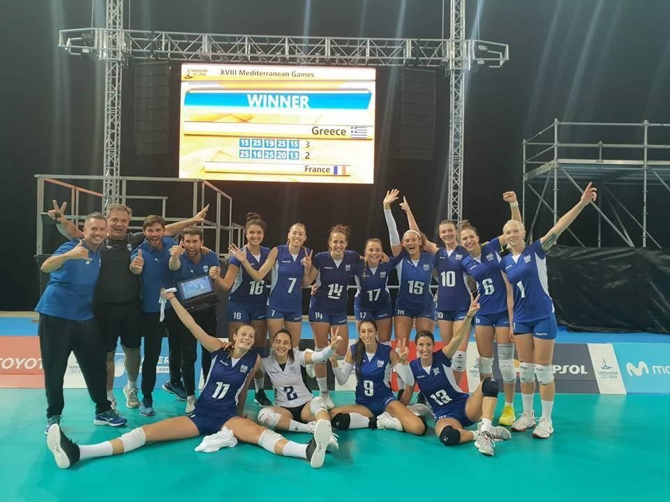 Στον τελικό των Μεσογειακών Αγώνων η Εθνική Γυναικών