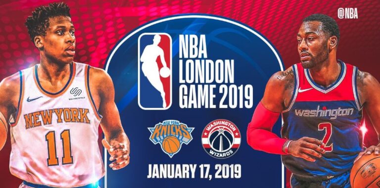 Ουίζαρντς-Νικς το NBA London Game του 2019