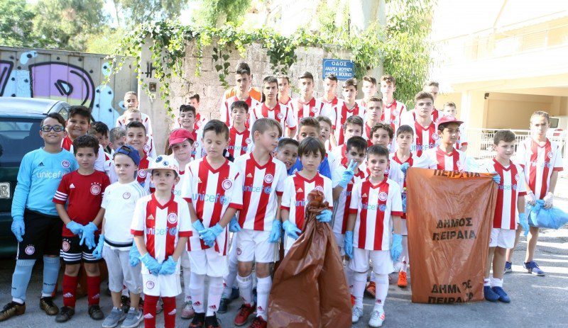 Οι Σχολές καθάρισαν την οδό «Ανδρέα Μουράτη»