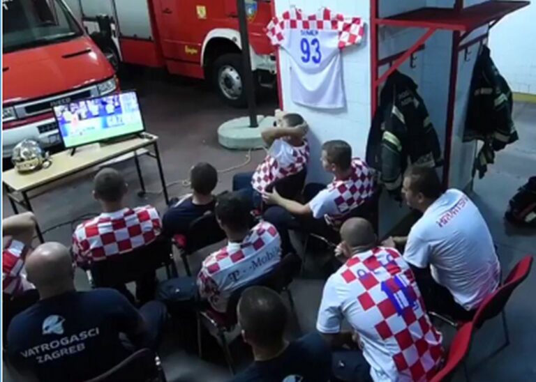 Κροάτες πυροσβέστες… έχασαν στο τσακ το γκολ της νίκης! [vid]