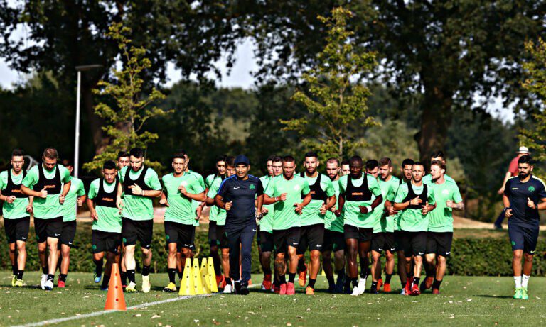 Στην πρωινή προπόνηση του Παναθηναϊκού Κουρμπέλης-Άλτμαν