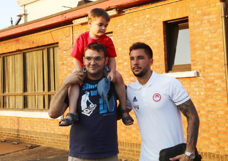 Η παράκαμερα από το 5ο φιλικό του Ολυμπιακού