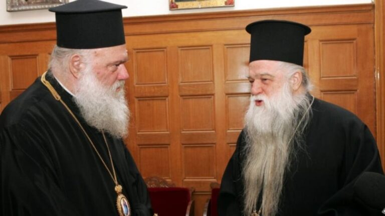 Ο Αρχιεπίσκοπος Ιερώνυμος «άδειασε» τον Αμβρόσιο: «Και οι προσωπικές απόψεις έχουν ένα όριο»