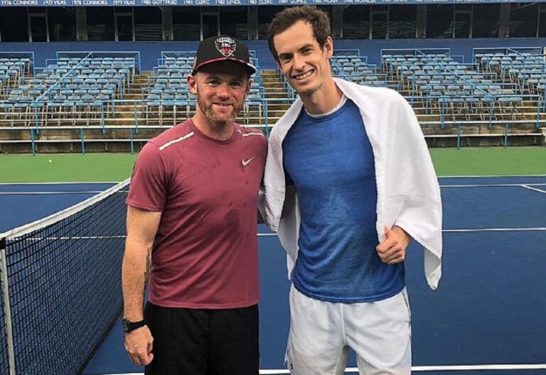 Μάρεϊ και Ρούνεϊ σε έναν διαφορετικό αγώνα τένις (vid)