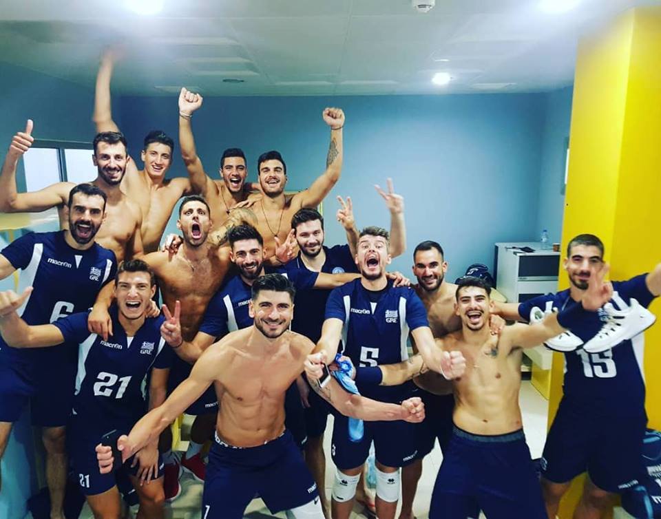 «Τρελαμένοι» οι παίκτες της Εθνικής βόλεϊ ανδρών