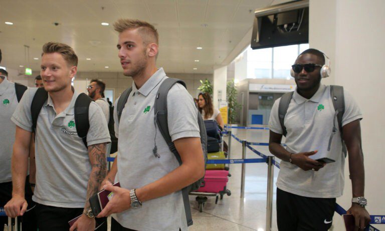 «Κλικ» από την αναχώρηση του Παναθηναϊκού (pics)