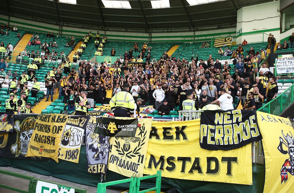 Ο ΑΕΚτσης φίλαθλος που αποθεώθηκε από την Σέλτικ (vid)