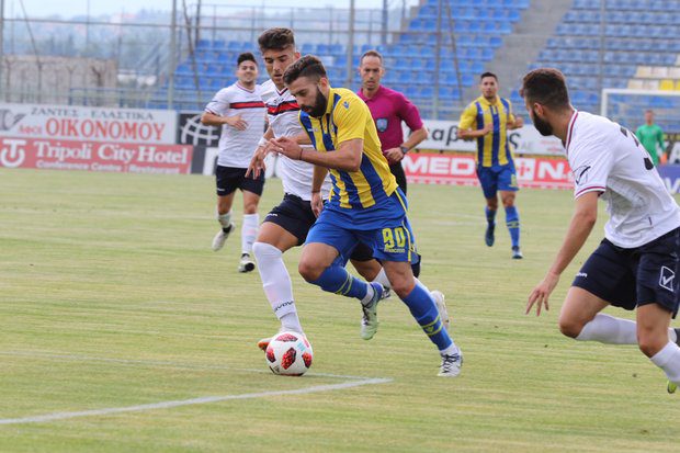 Ισοπαλία (1-1) με Σπάρτη ο Αστέρας Τρίπολης