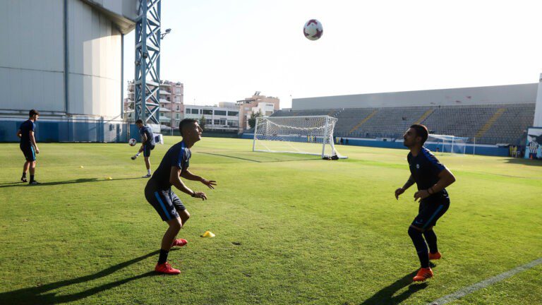 Ασκήσεις φυσικής κατάστασης στον Ατρόμητο