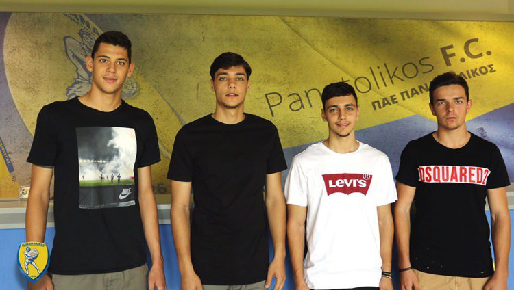 Επαγγελματικό συμβόλαιο για τέσσερις στον Παναιτωλικό