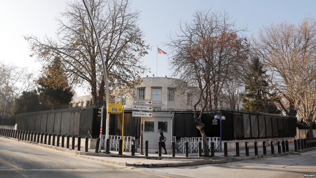 Άγκυρα: Δύο συλλήψεις για τους πυροβολισμούς κατά της πρεσβείας των ΗΠΑ