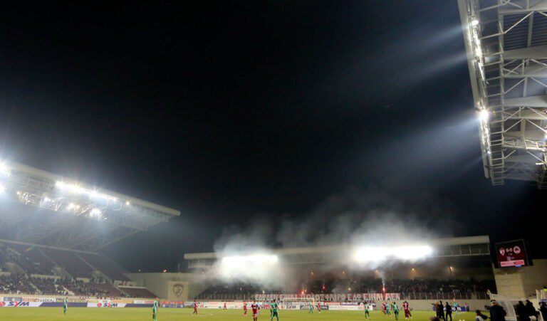 «Χώσιμο» σε Κούγια και μικρή ένταση στο AEL FC Arena