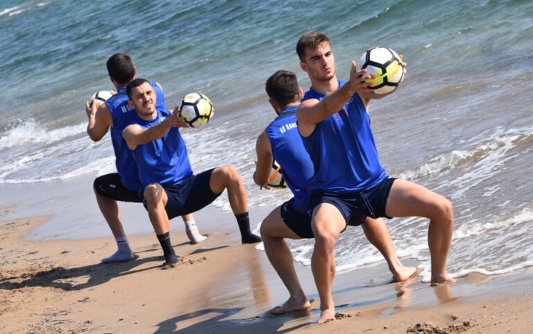 Η… παραθαλάσσια προπόνηση του ΑΟΧ Κισσαμικού (vid)