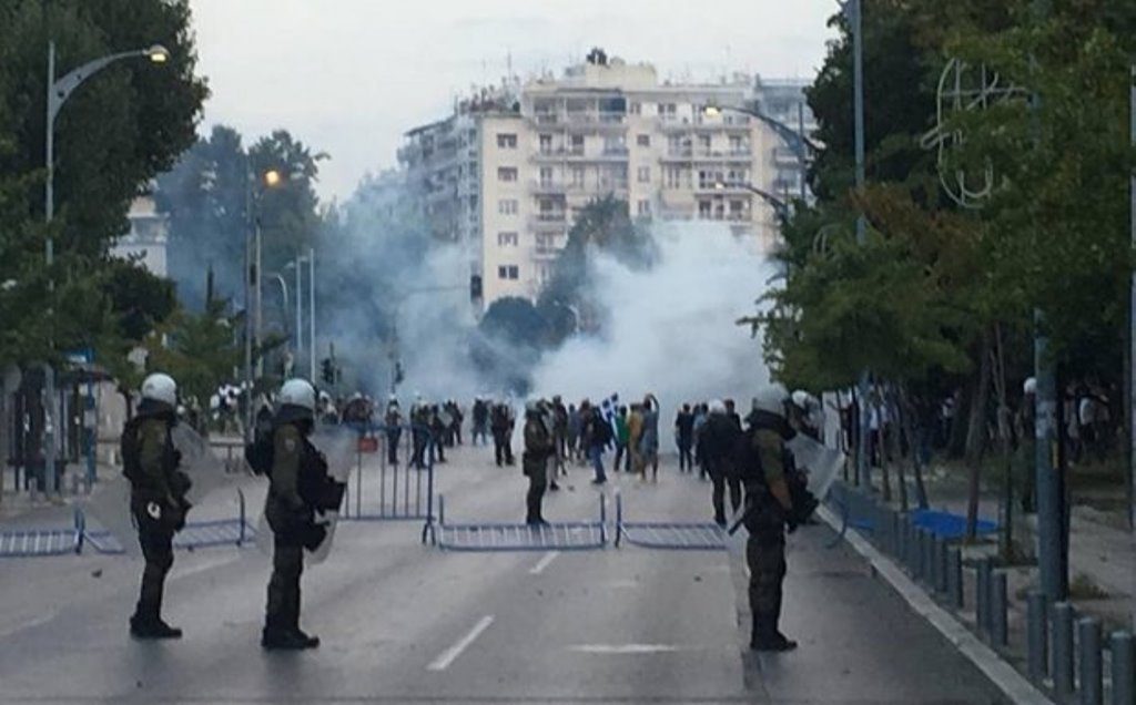 Επεισόδια έξω από το Βελλίδειο