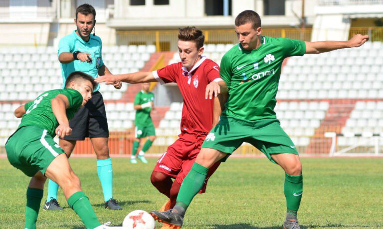 Κ19: Ισοπαλία στη Λάρισα για τον Παναθηναϊκό