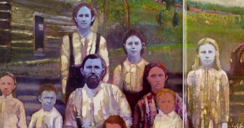 Η οικογένεια με το μπλε δέρμα (pic)
