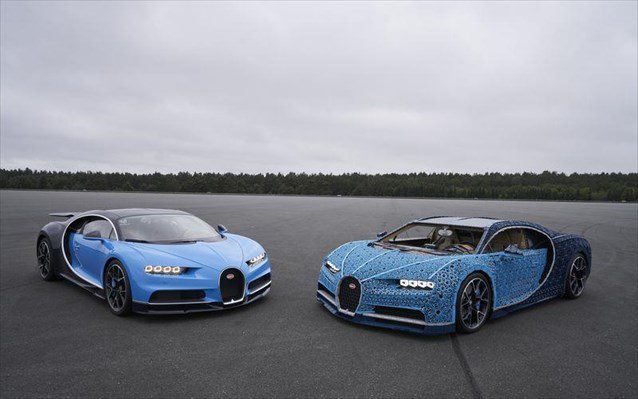 Μία Bugatti Chiron φτιαγμένη από… Lego (pics)