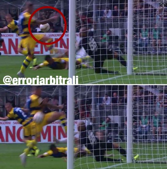 Ίντερ-Πάρμα: Δεν είδε αυτό το χέρι ο διαιτητής! (vid)