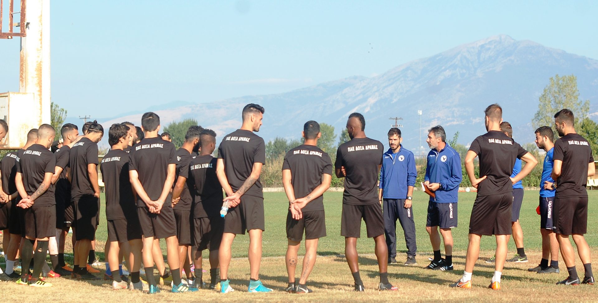 Η 21άδα της Δόξας Δράμας για το κύπελλο