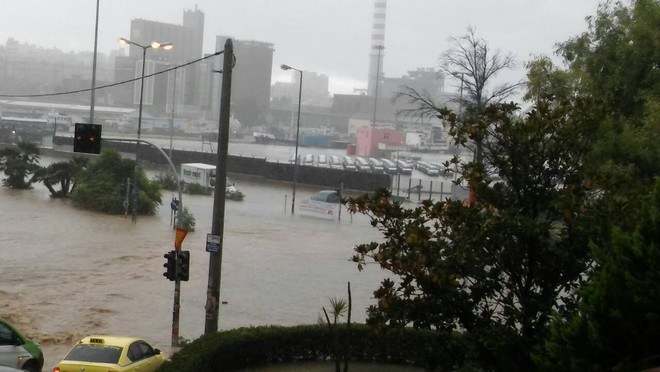 Αποκαταστάθηκε η κυκλοφορία στην παλιά Ε.Ο. Αθηνών – Κορίνθου – Διακόπηκε στην Μαραθώνος