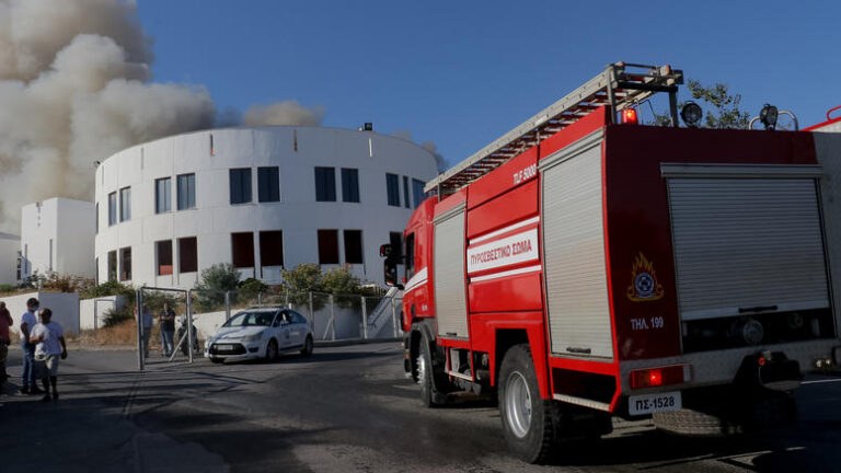 Φωτιά στο πανεπιστήμιο της Κρήτης- Τι ανακοίνωσε η πυροσβεστική