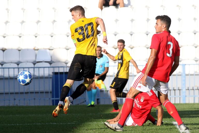 Νέα ήττα της Κ19 της ΑΕΚ με 3-1 από την Μπενφίκα