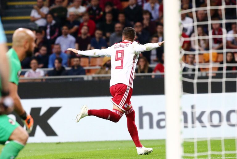 Η βαθμολογία στον όμιλο του Ολυμπιακού