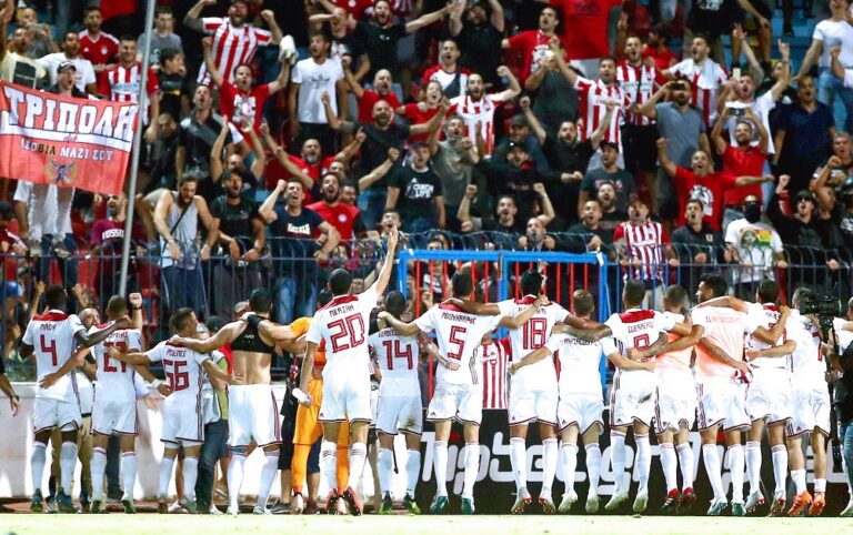 Με τον κόσμο του ο Ολυμπιακός στο Ηράκλειο