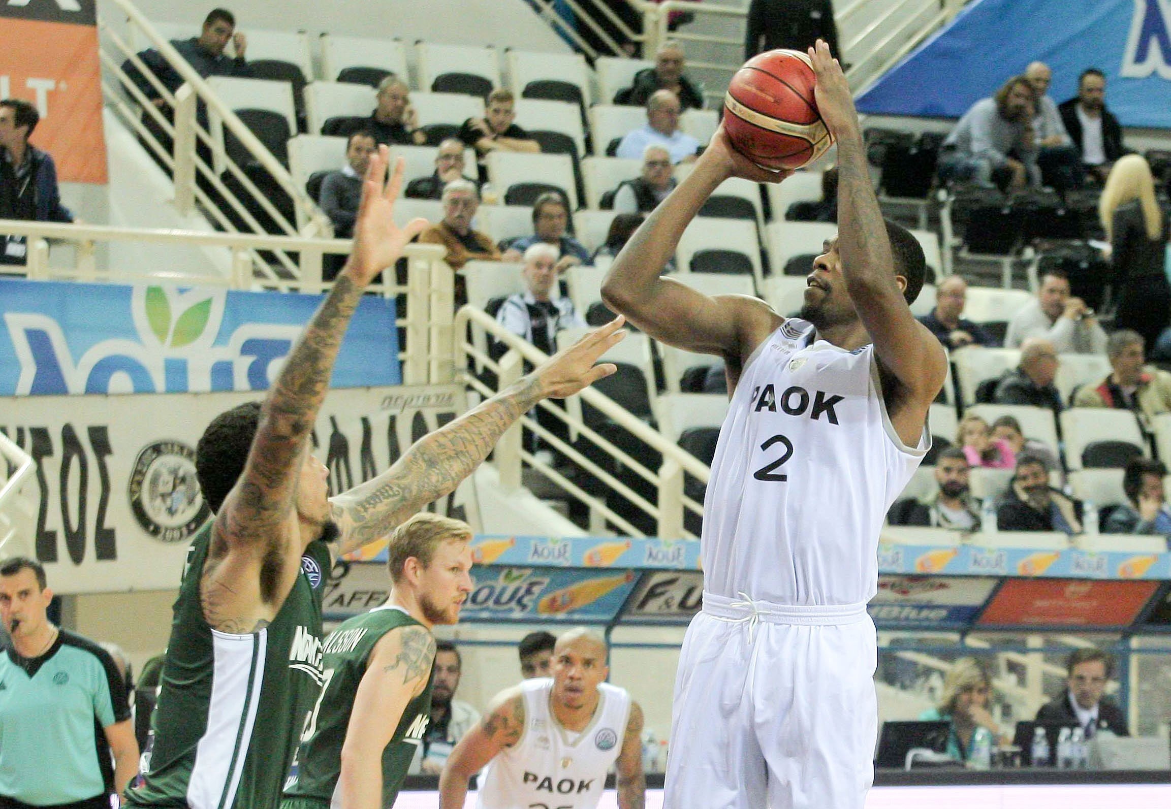 ΠΑΟΚ- Ναντέρ 83-82:  Σε «νεκρό χρόνο» έσπασε το ρόδι!