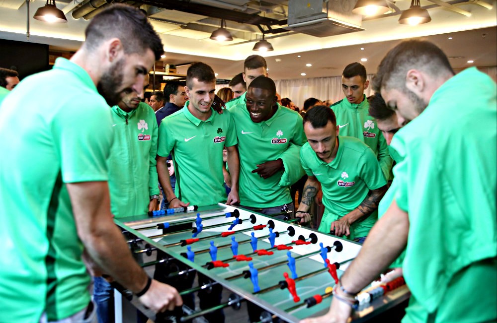 To «πράσινο» backstage στα κεντρικά του ΟΠΑΠ