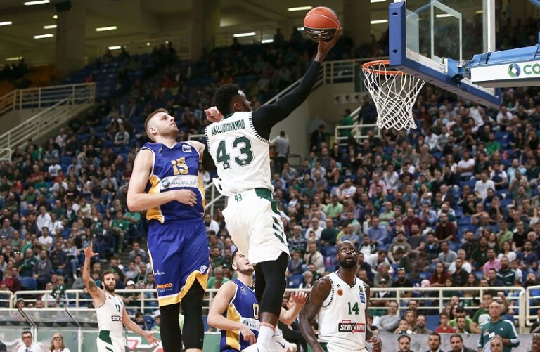 Παναθηναϊκός – Λαύριο 108-63: Σαρωτικό το «τριφύλλι»