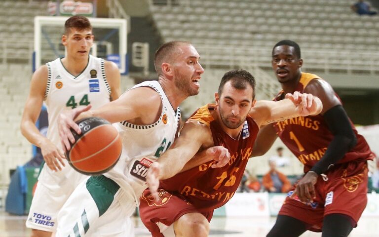 Παναθηναϊκός – Ρέθυμνο 88-64: Επέστρεψε «ζεστός» ο Λοτζέσκι