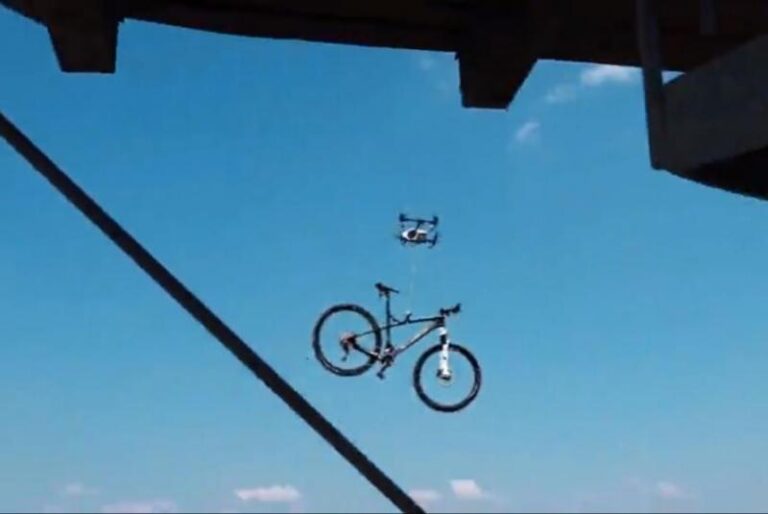 Έκλεψαν ποδήλατο…με drone (vid)