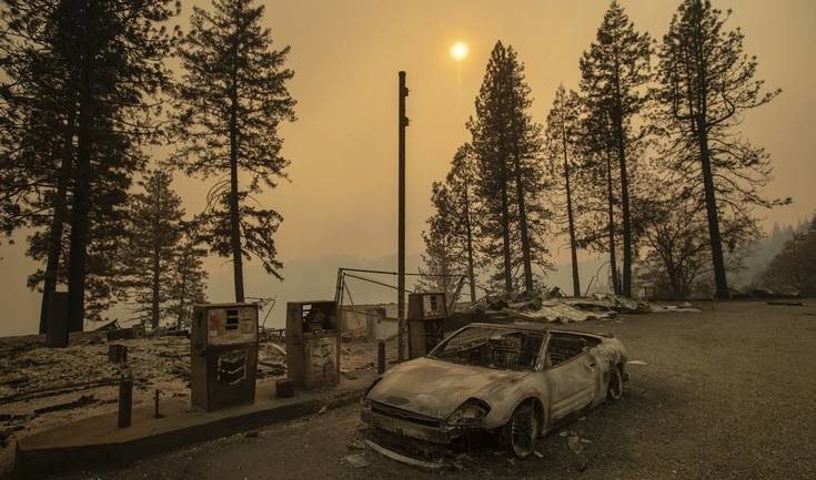 Κόλαση φωτιάς στην Καλιφόρνια με 31 νεκρούς και εκατοντάδες αγνοούμενους (vid)